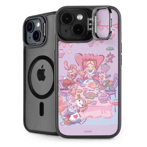 Disney Alice in Wonderland (animated) Mad Tea Party iPhone 15 Kickstand Case